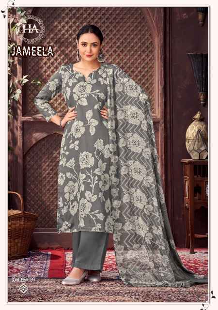 Harshit Fashion Jameela Zam Dress Material 4 pcs Catalogue
