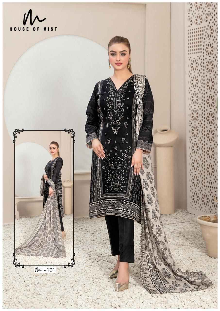 House Of Mist Ghazal Cotton Collection Vol-11 Cotton Dress Material (6 pcs Catalogue)