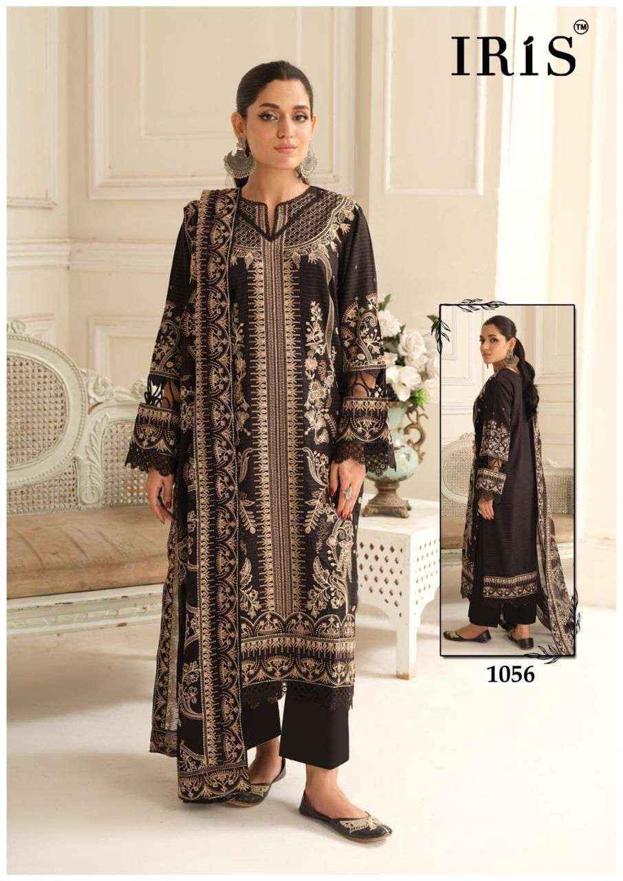 Iris Afsanah Vol 6 Cotton Dress Material 10 pcs Catalogue