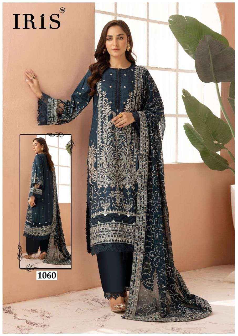 Iris Afsanah Vol 6 Cotton Dress Material 10 pcs Catalogue
