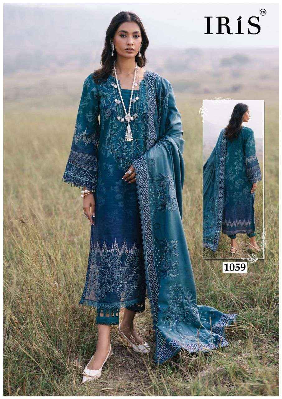 Iris Afsanah Vol 6 Cotton Dress Material 10 pcs Catalogue