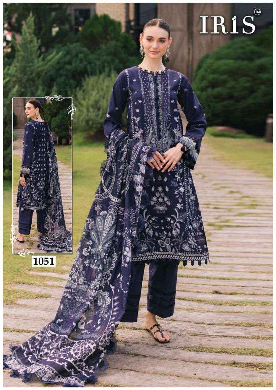 Iris Afsanah Vol 6 Cotton Dress Material 10 pcs Catalogue