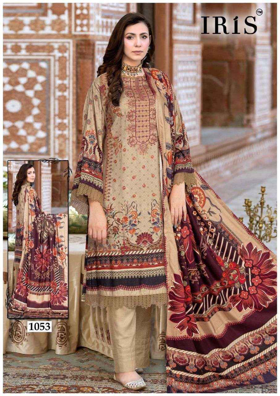 Iris Afsanah Vol 6 Cotton Dress Material 10 pcs Catalogue