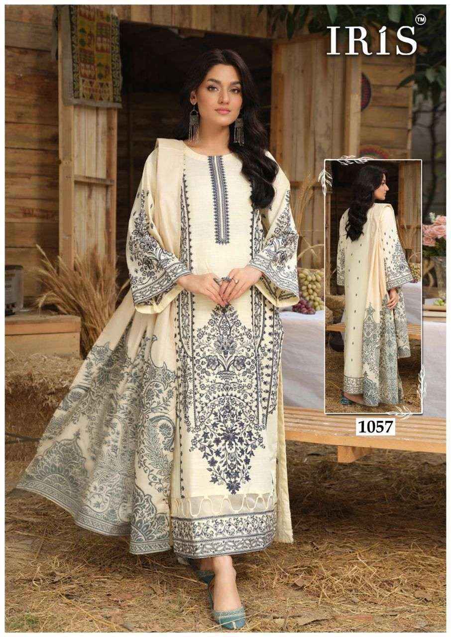 Iris Afsanah Vol 6 Cotton Dress Material 10 pcs Catalogue