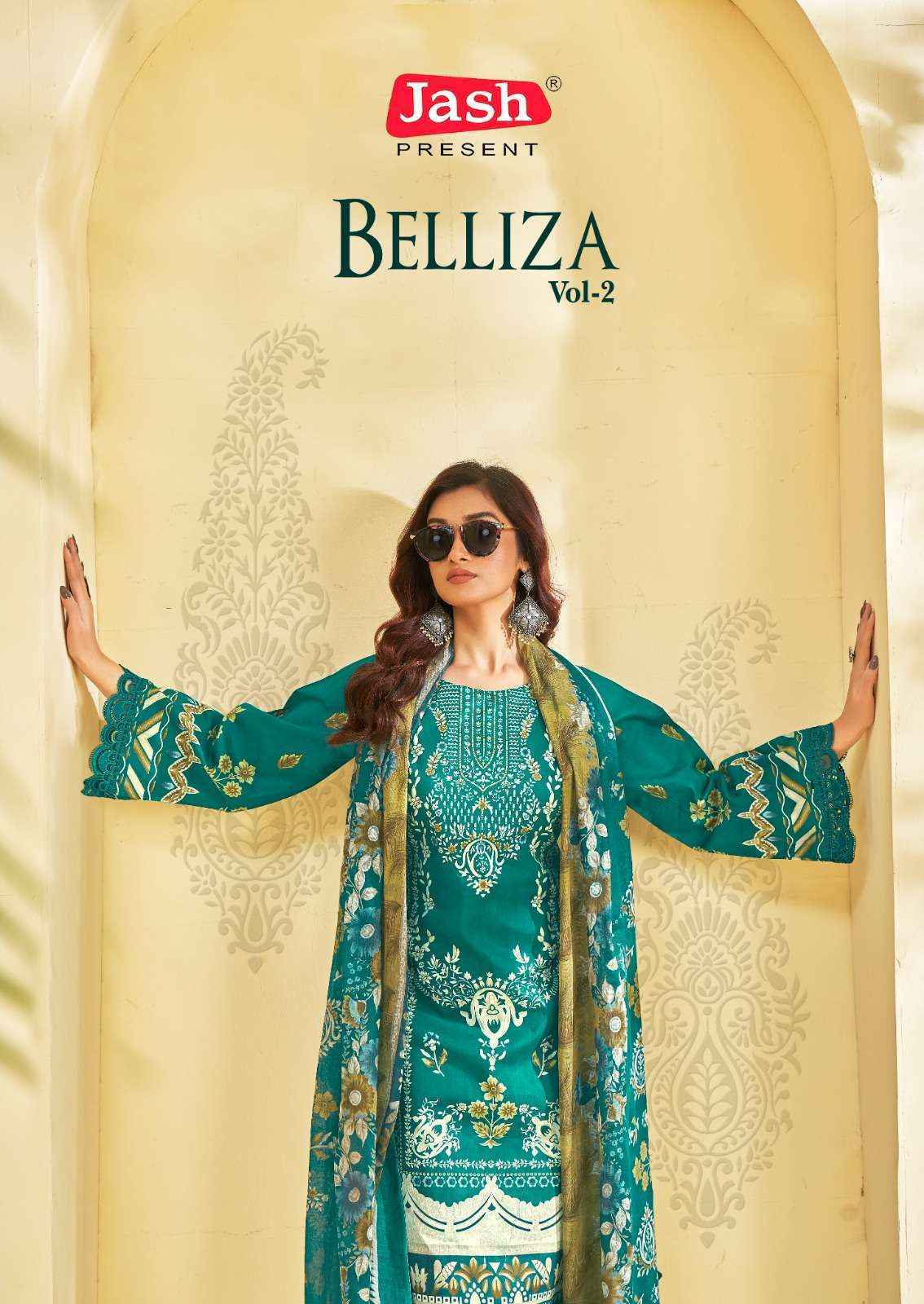 Jash Belliza Vol-2 Cotton Dress Material (10 pcs Catalogue)