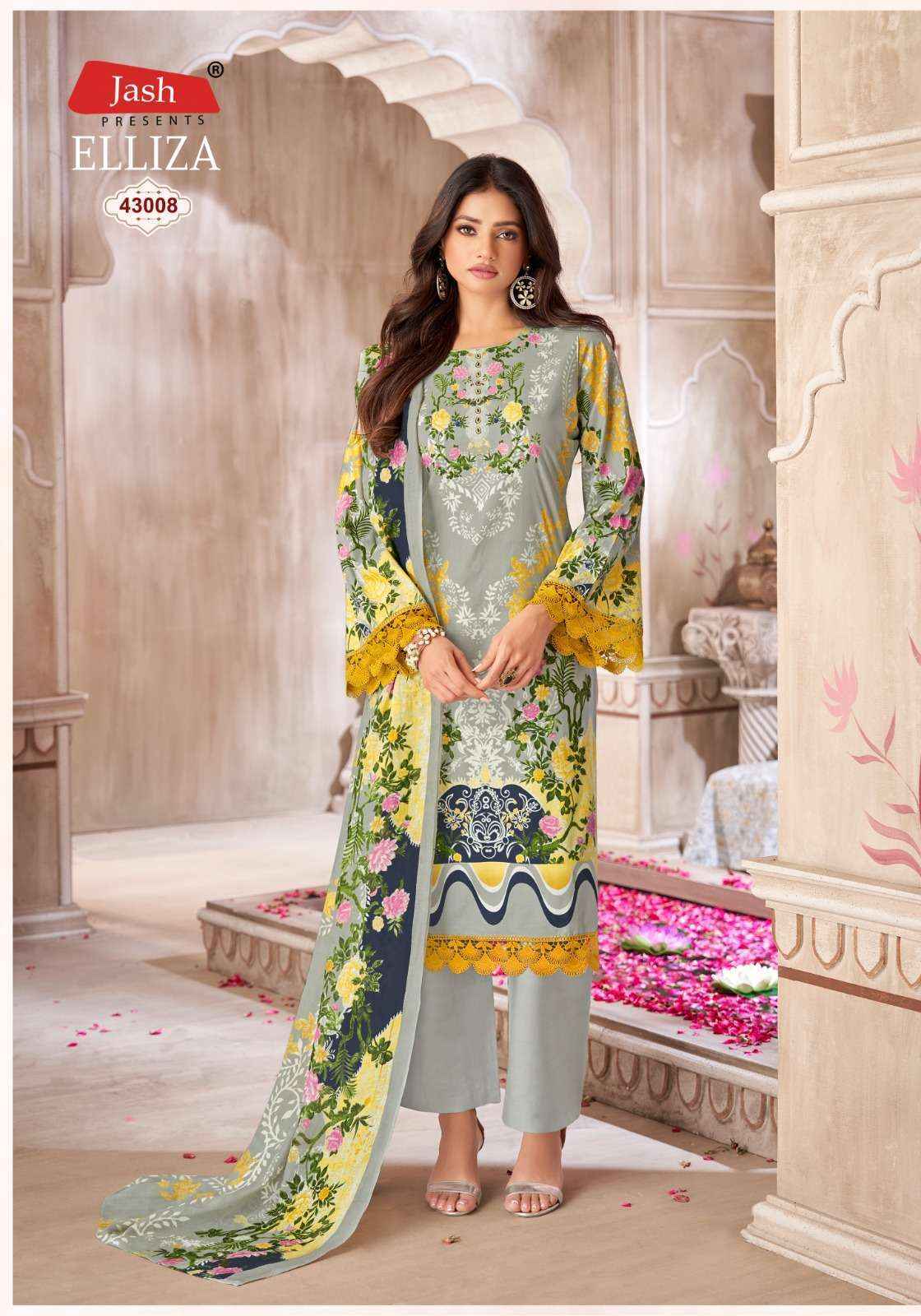 Jash Elliza Vol-43 Cotton Dress Material (10 pcs Catalogue)