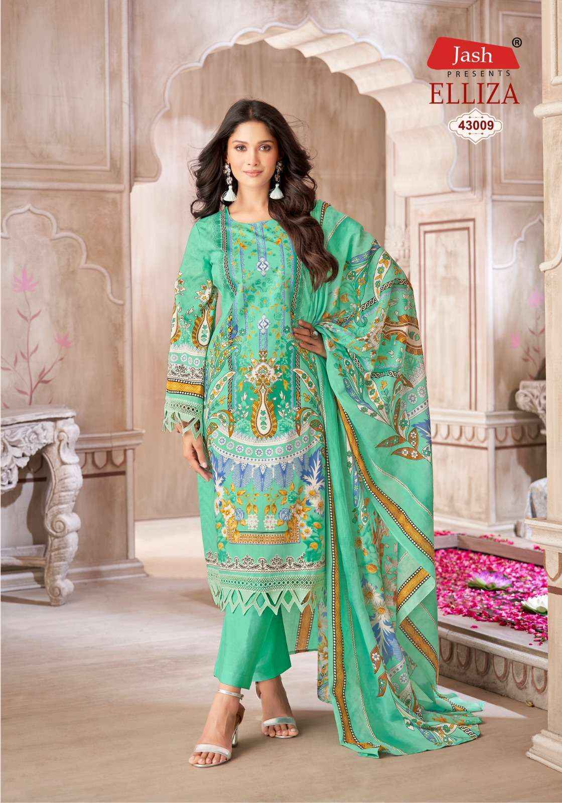 Jash Elliza Vol-43 Cotton Dress Material (10 pcs Catalogue)