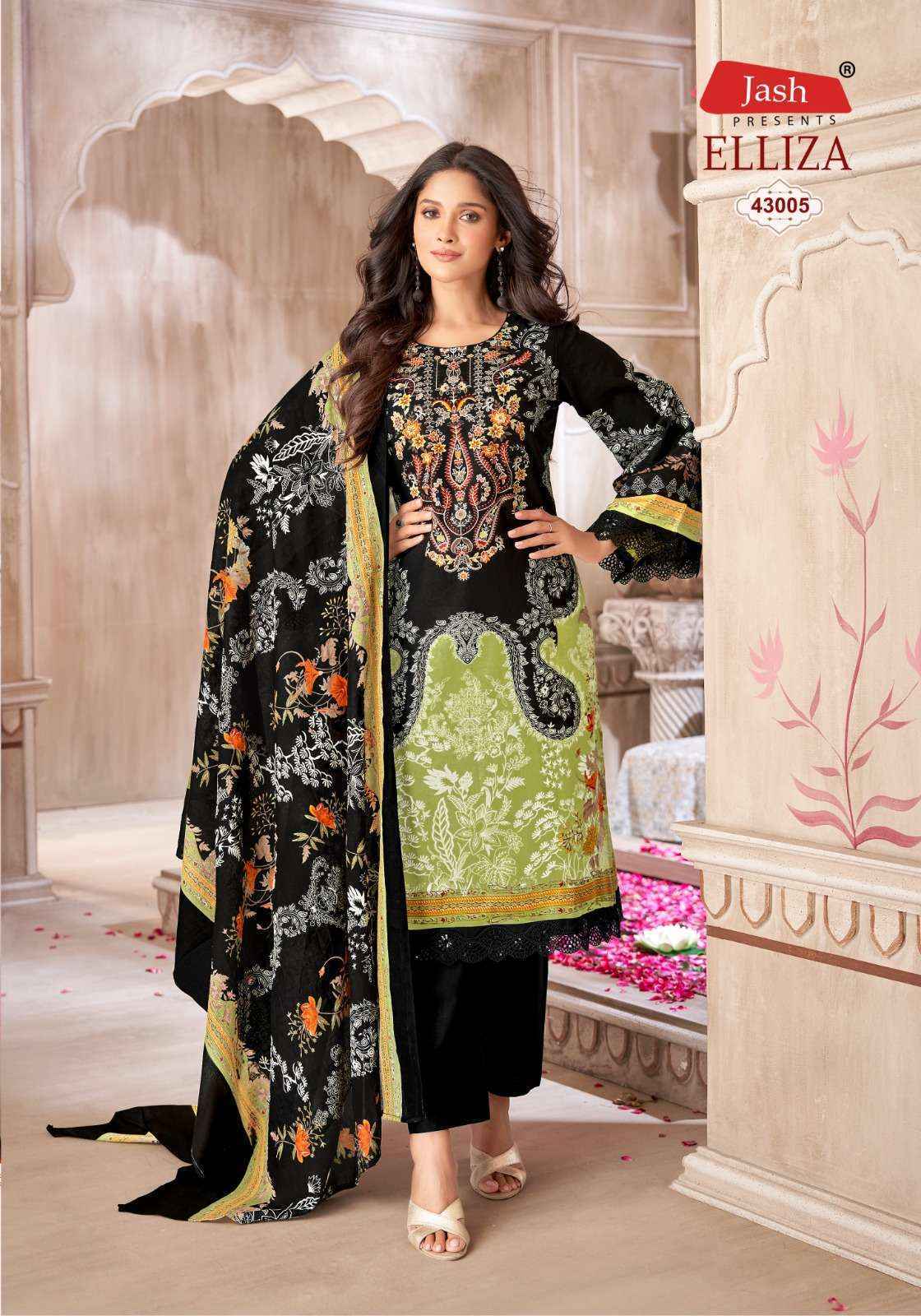 Jash Elliza Vol-43 Cotton Dress Material (10 pcs Catalogue)