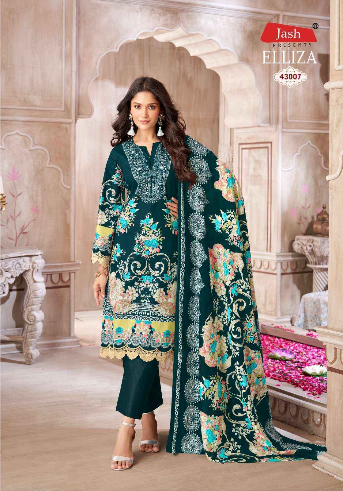 Jash Elliza Vol-43 Cotton Dress Material (10 pcs Catalogue)