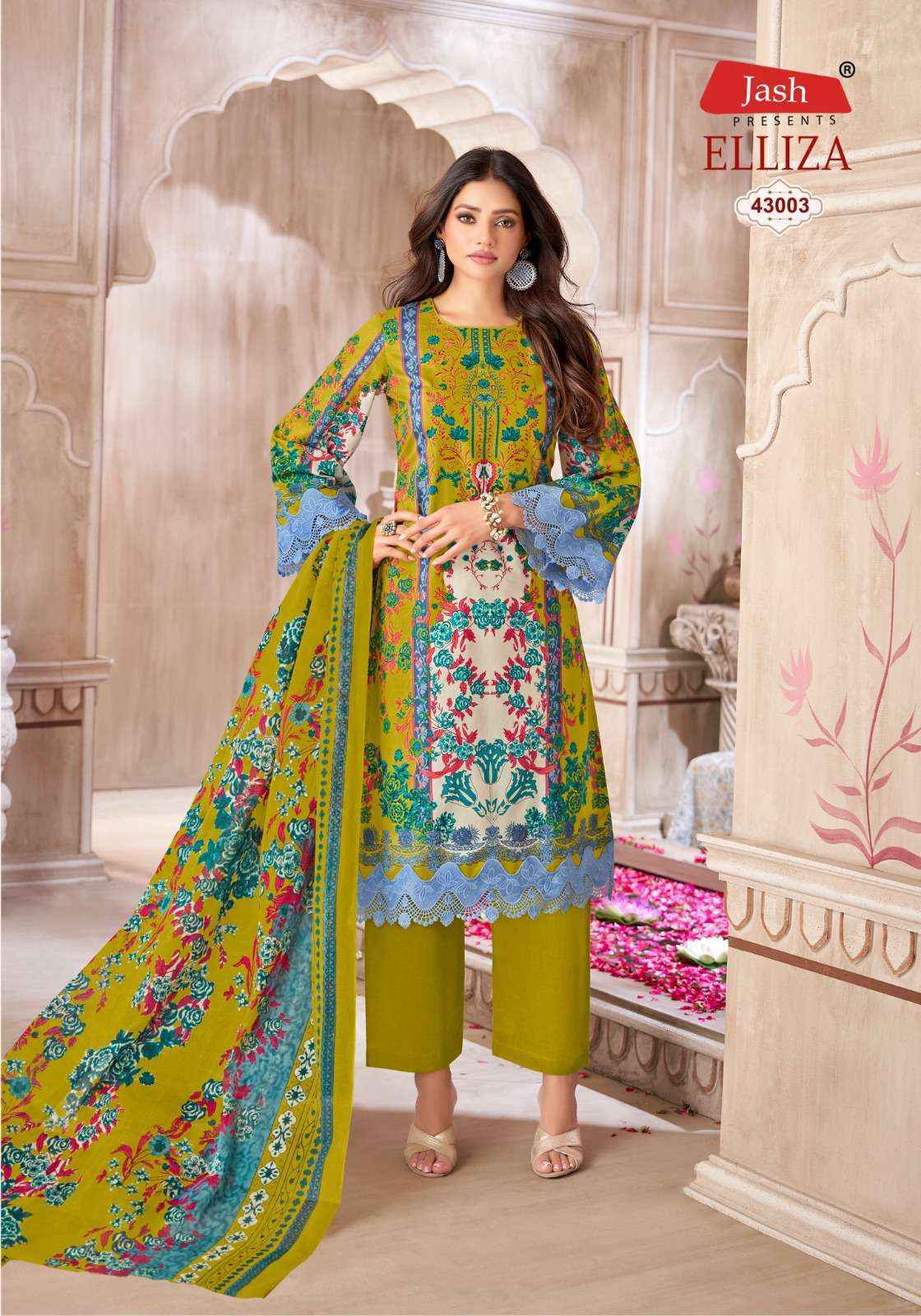 Jash Elliza Vol-43 Cotton Dress Material (10 pcs Catalogue)
