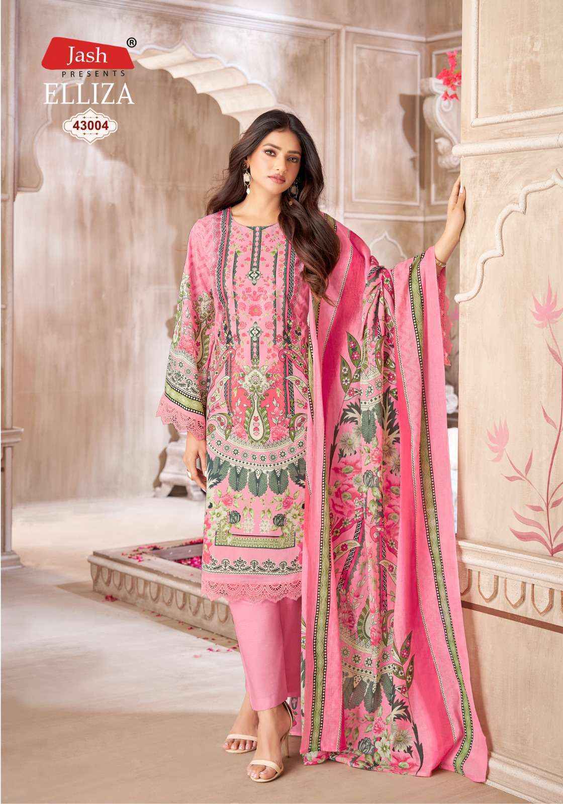 Jash Elliza Vol-43 Cotton Dress Material (10 pcs Catalogue)