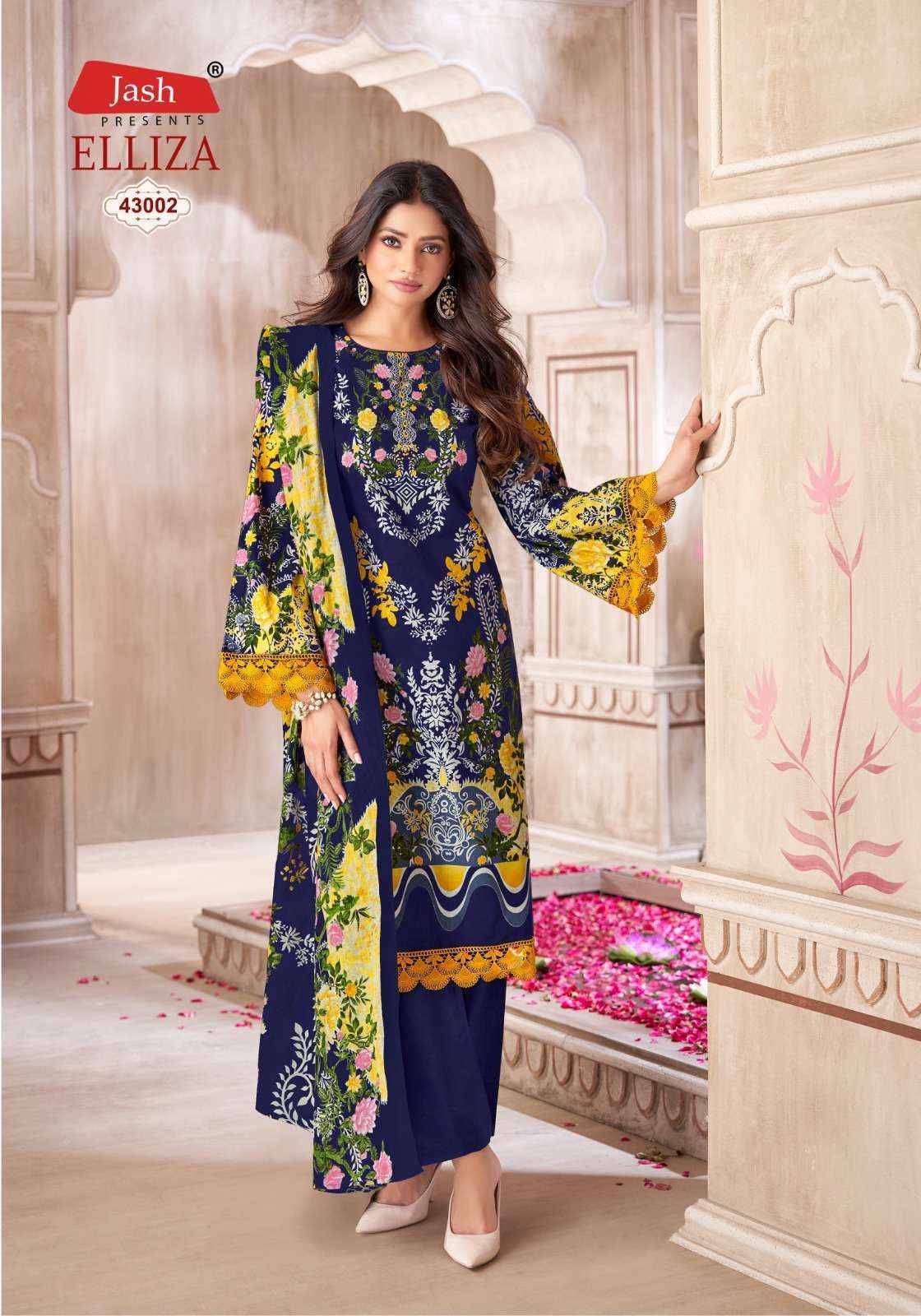 Jash Elliza Vol-43 Cotton Dress Material (10 pcs Catalogue)