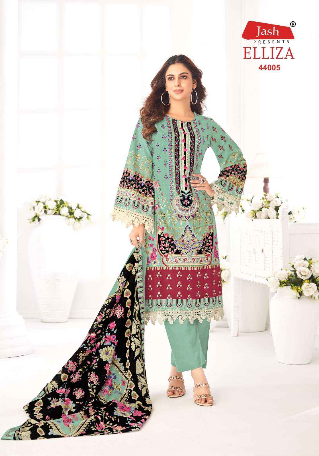 Jash Elliza Vol 44 Cotton Dress Material 10 pcs Catalogue