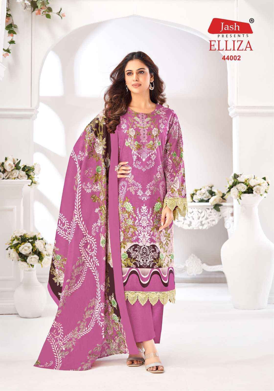 Jash Elliza Vol 44 Cotton Dress Material 10 pcs Catalogue
