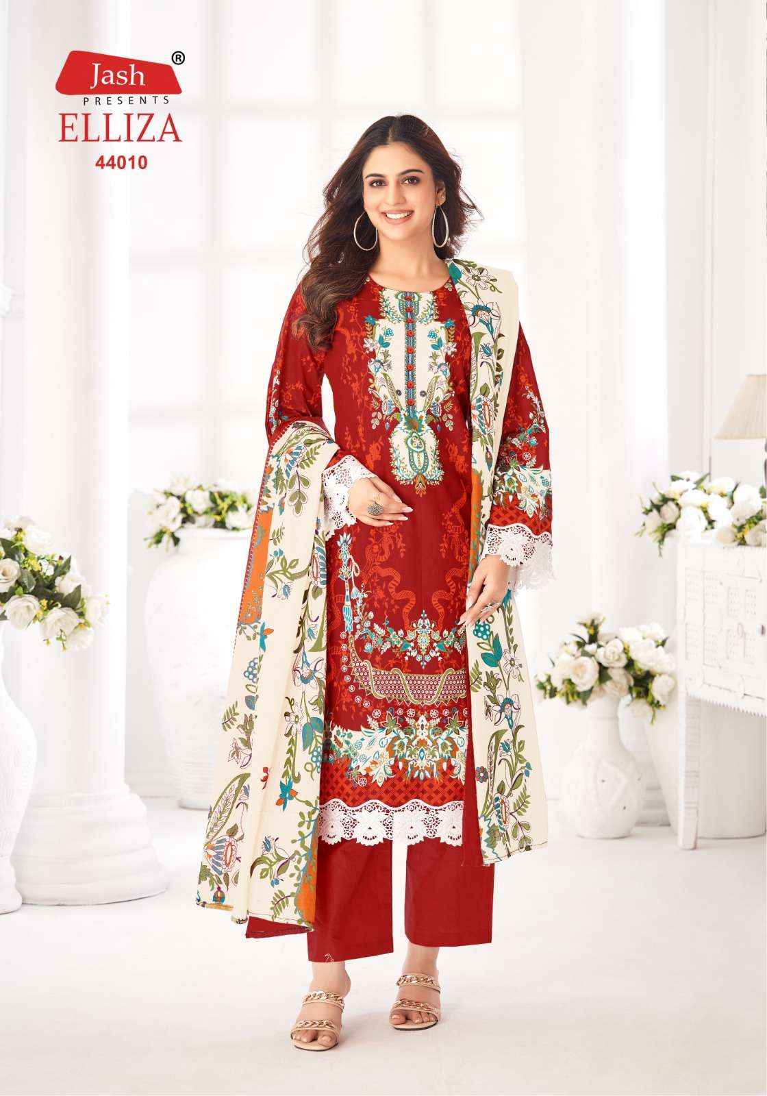 Jash Elliza Vol 44 Cotton Dress Material 10 pcs Catalogue