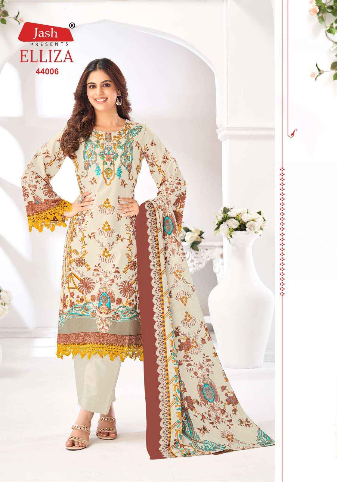 Jash Elliza Vol 44 Cotton Dress Material 10 pcs Catalogue