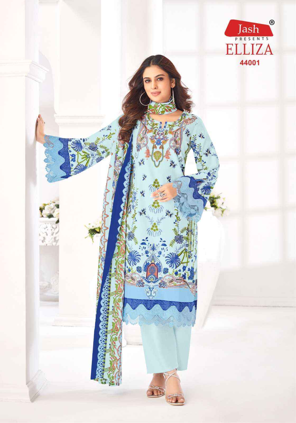 Jash Elliza Vol 44 Cotton Dress Material 10 pcs Catalogue