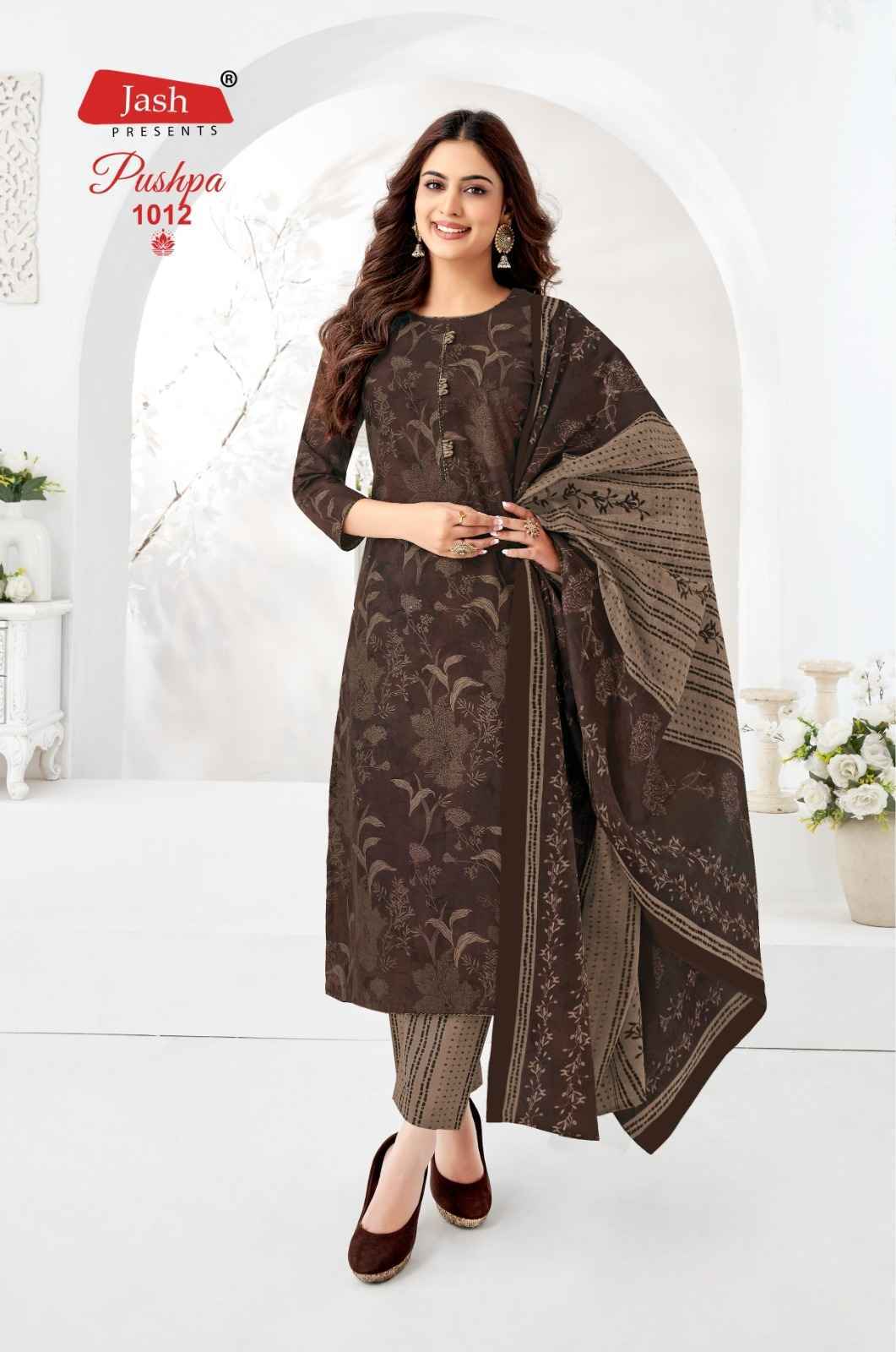 Jash Pushpa Vol-1 Cotton Readymade Suit (12 pcs Catalogue)