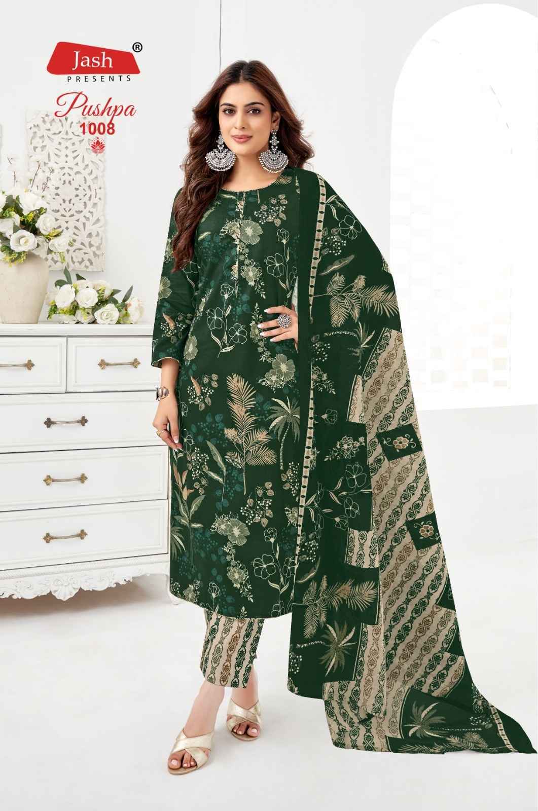 Jash Pushpa Vol-1 Cotton Readymade Suit (12 pcs Catalogue)