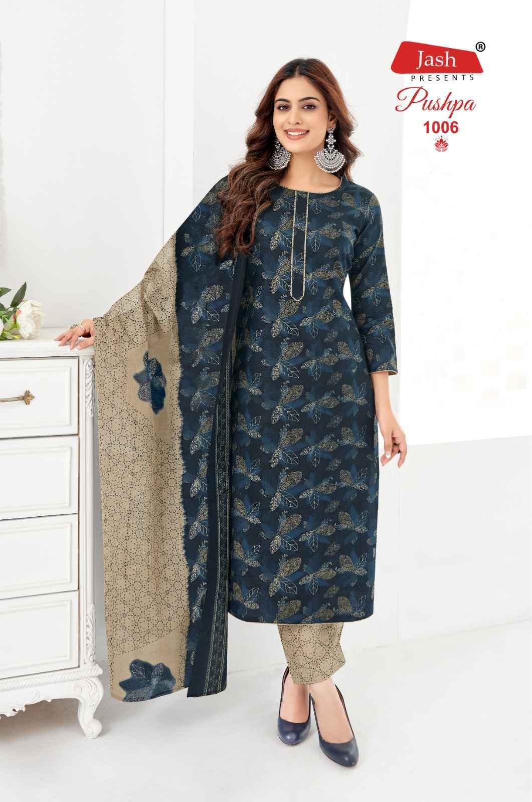 Jash Pushpa Vol-1 Cotton Readymade Suit (12 pcs Catalogue)