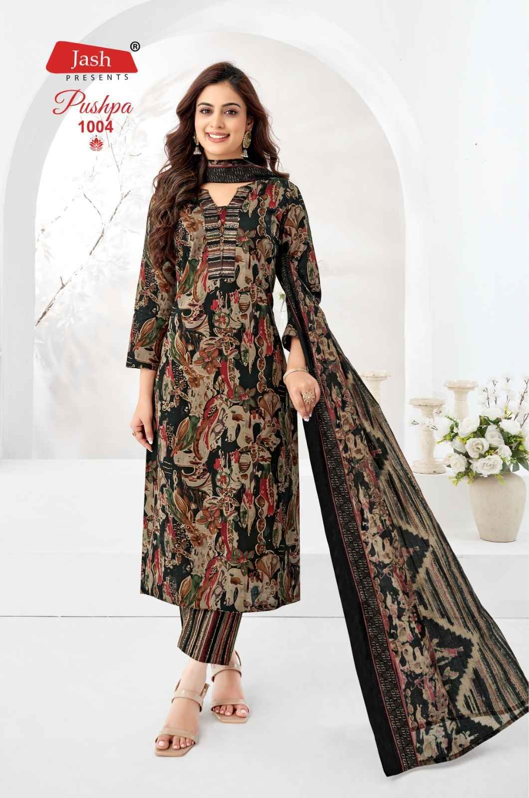 Jash Pushpa Vol-1 Cotton Readymade Suit (12 pcs Catalogue)