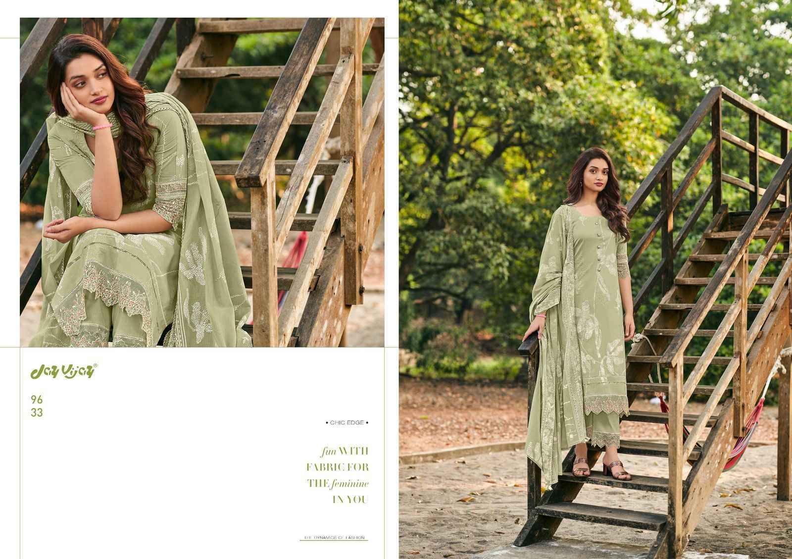 Jay Vijay Luka Chhupi Cotton Dress Material (7 pcs Catalogue)