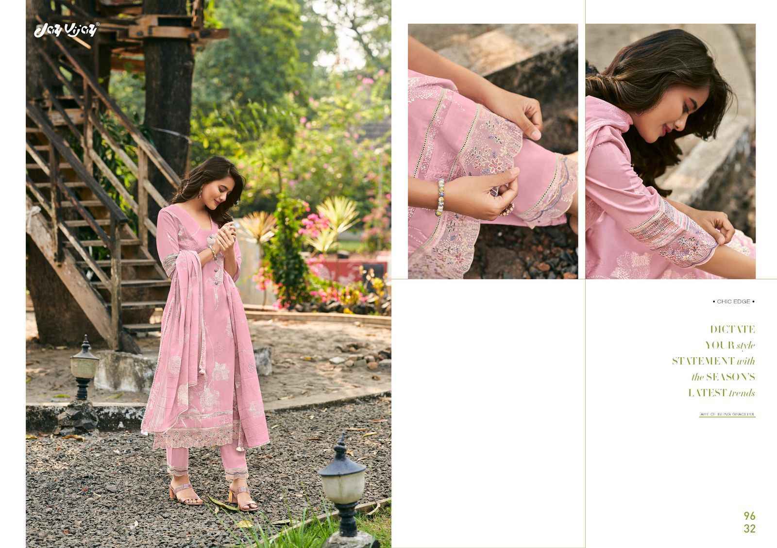 Jay Vijay Luka Chhupi Cotton Dress Material (7 pcs Catalogue)