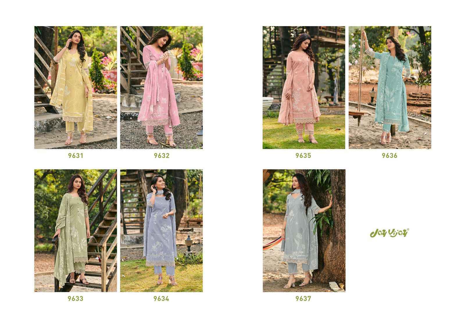 Jay Vijay Luka Chhupi Cotton Dress Material (7 pcs Catalogue)