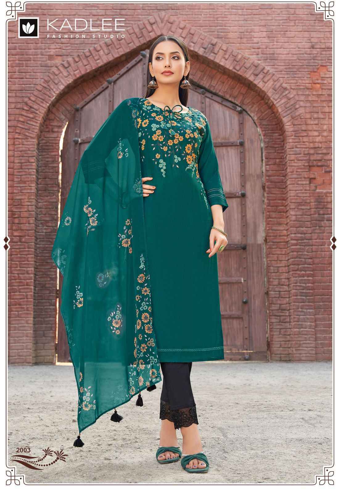 Kadlee Shivani Viscouse Readymade Suit (5 pcs Catalogue)
