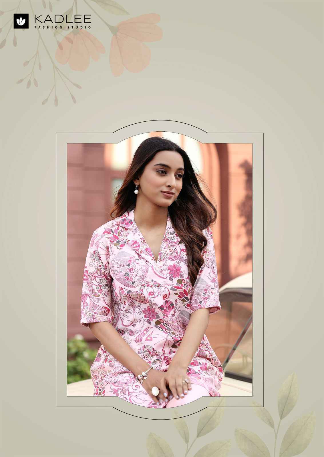 Kadlee Vrunda Vetican Co ord Set (4 pcs Catalogue)