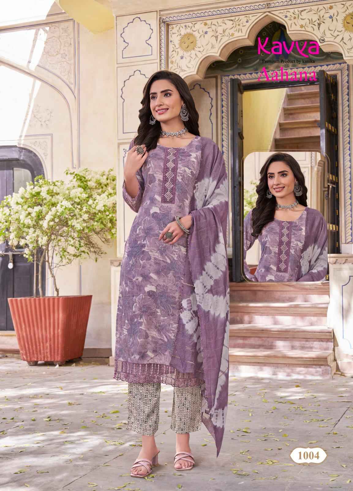 Kavya Aahana Vol 1 Capsule Kurti Combo 10 pcs Catalogue