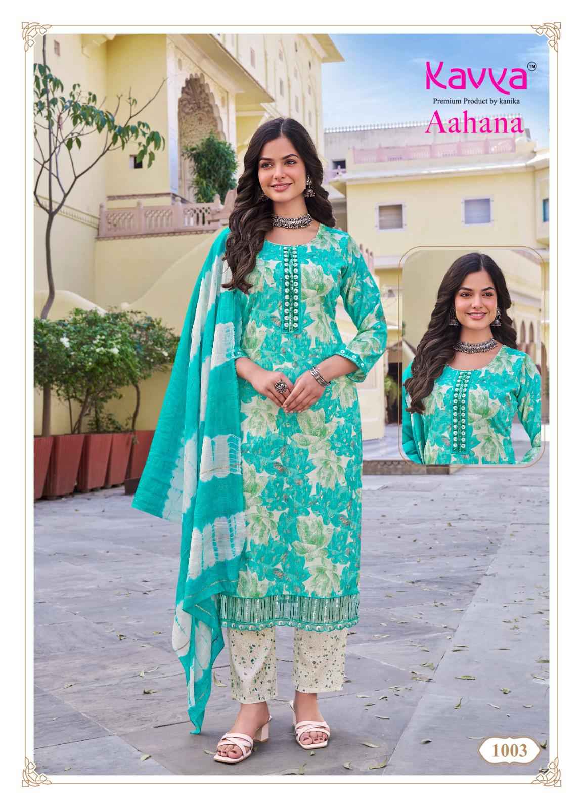 Kavya Aahana Vol 1 Capsule Kurti Combo 10 pcs Catalogue