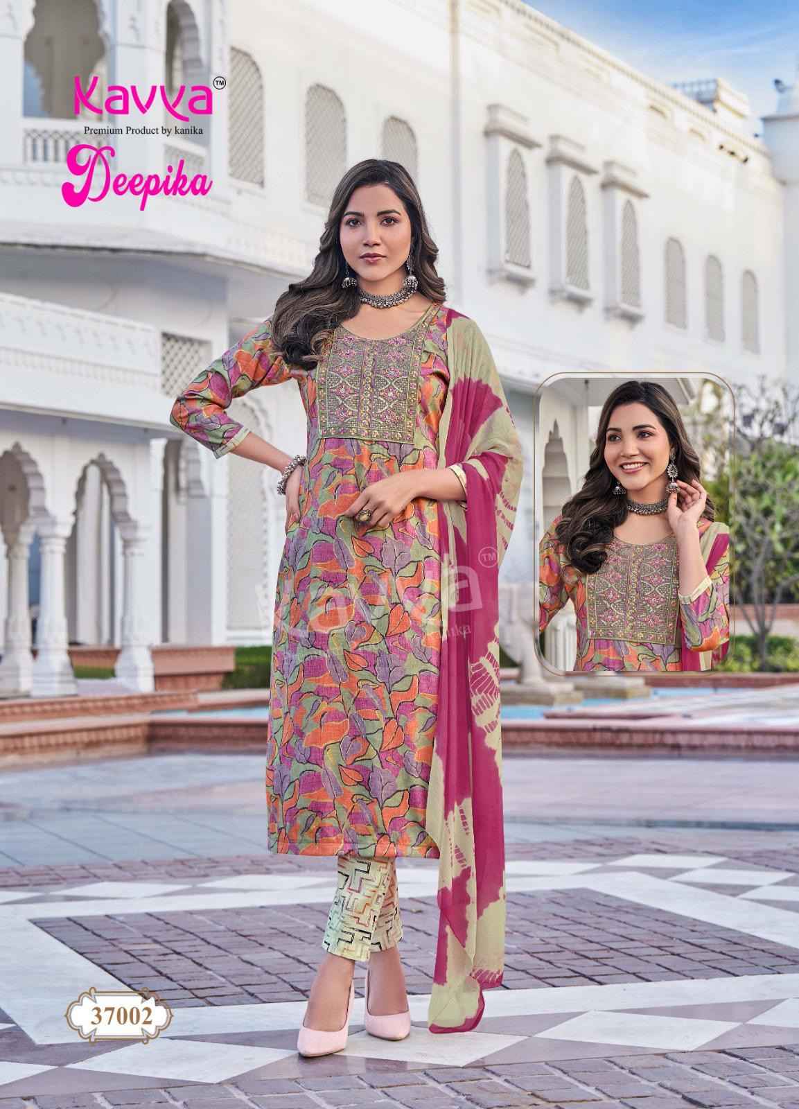 Kavya Deepika Vol 37 Viscouse Kurti Combo 10 pcs Catalogue