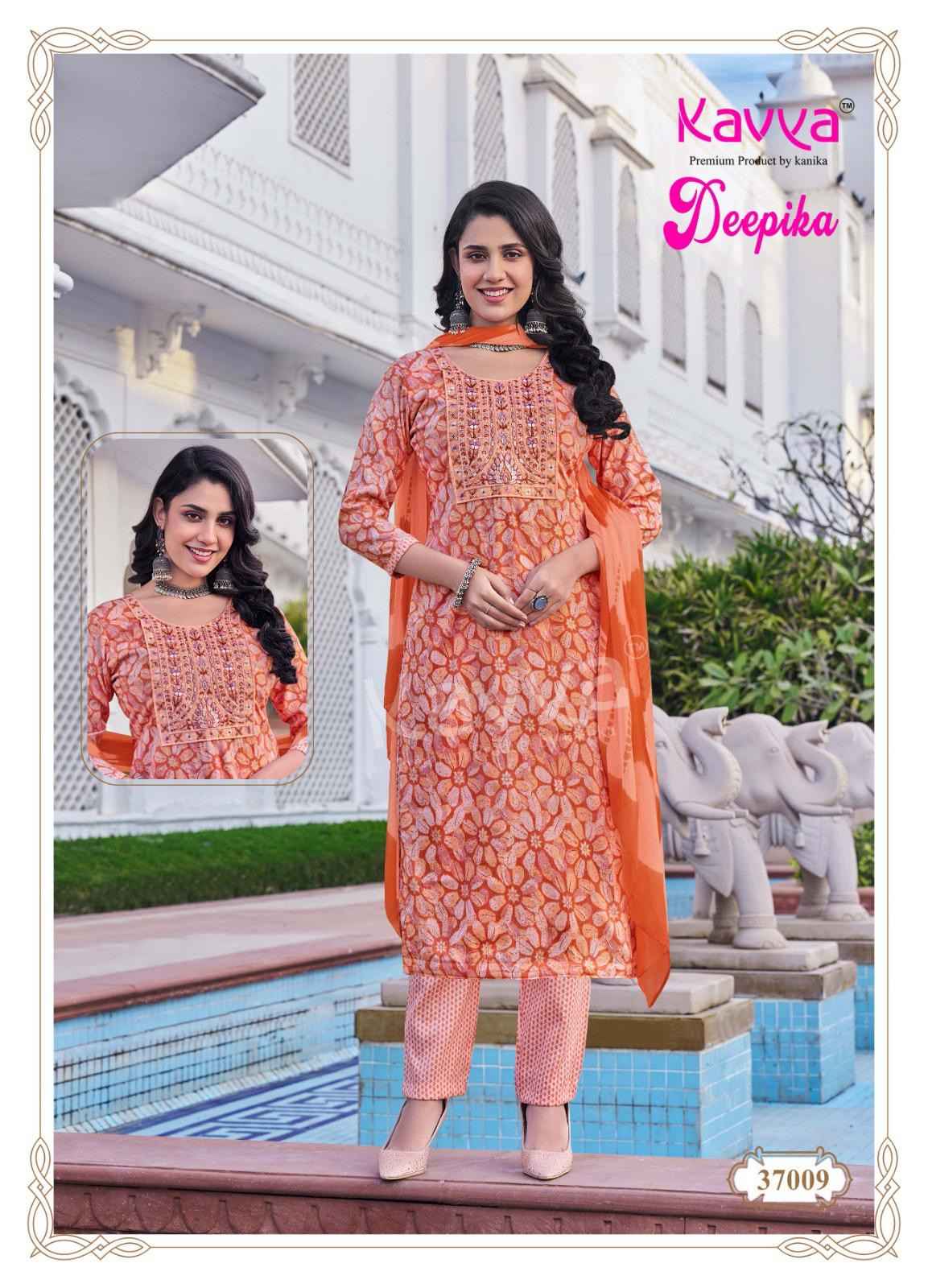 Kavya Deepika Vol 37 Viscouse Kurti Combo 10 pcs Catalogue