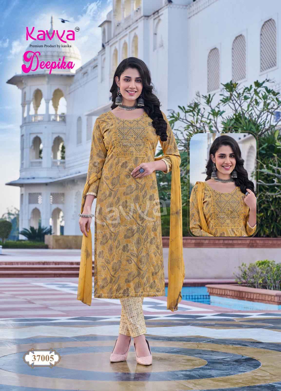 Kavya Deepika Vol 37 Viscouse Kurti Combo 10 pcs Catalogue