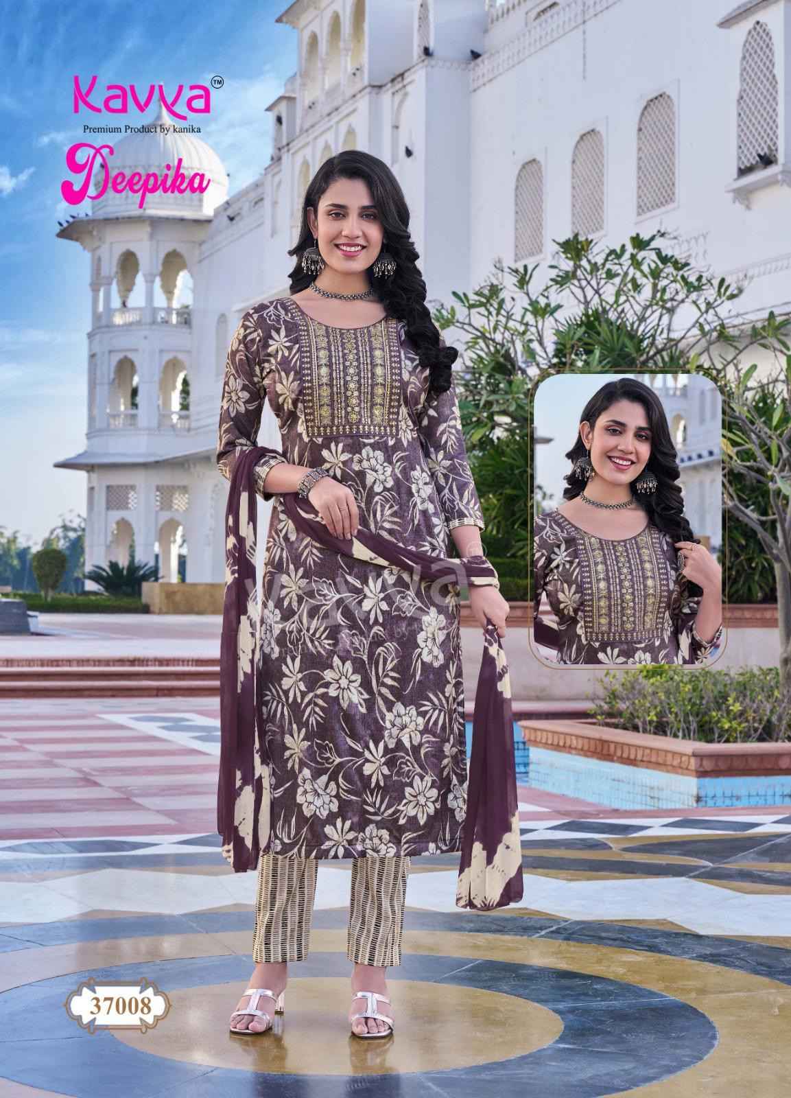 Kavya Deepika Vol 37 Viscouse Kurti Combo 10 pcs Catalogue