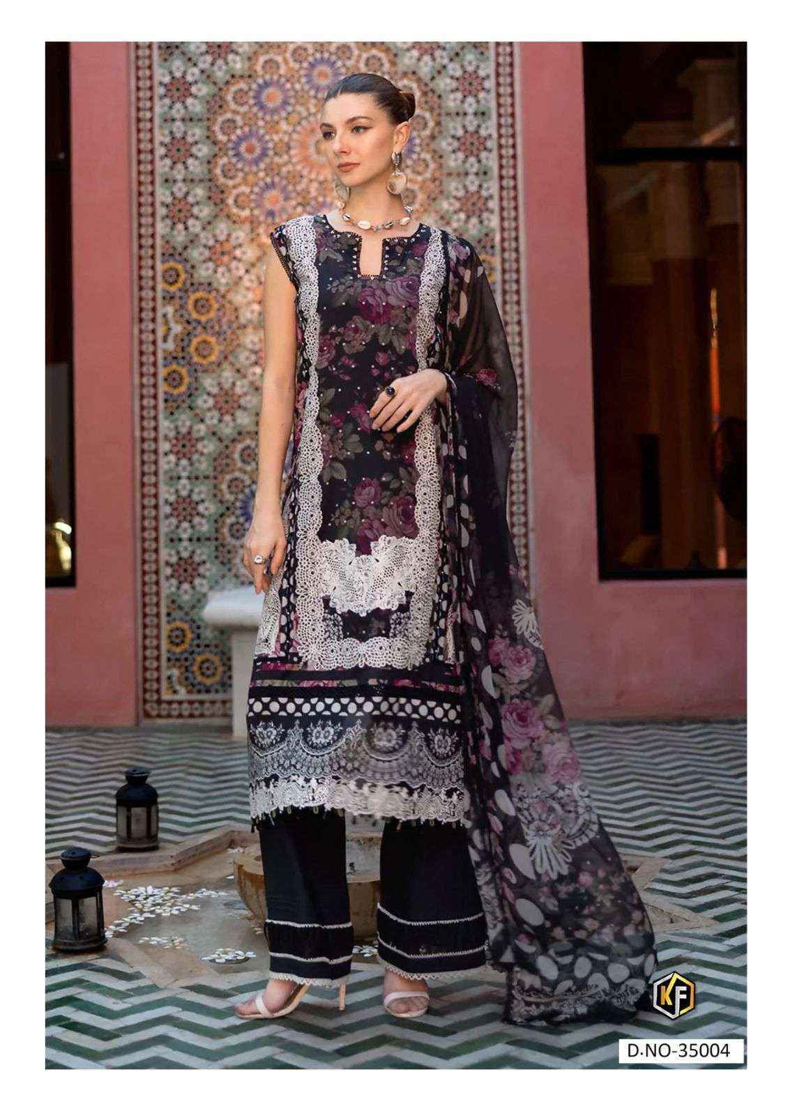 Keval Fab Maria B Vol 35 Cotton Dress Material 6 pcs Catalogue