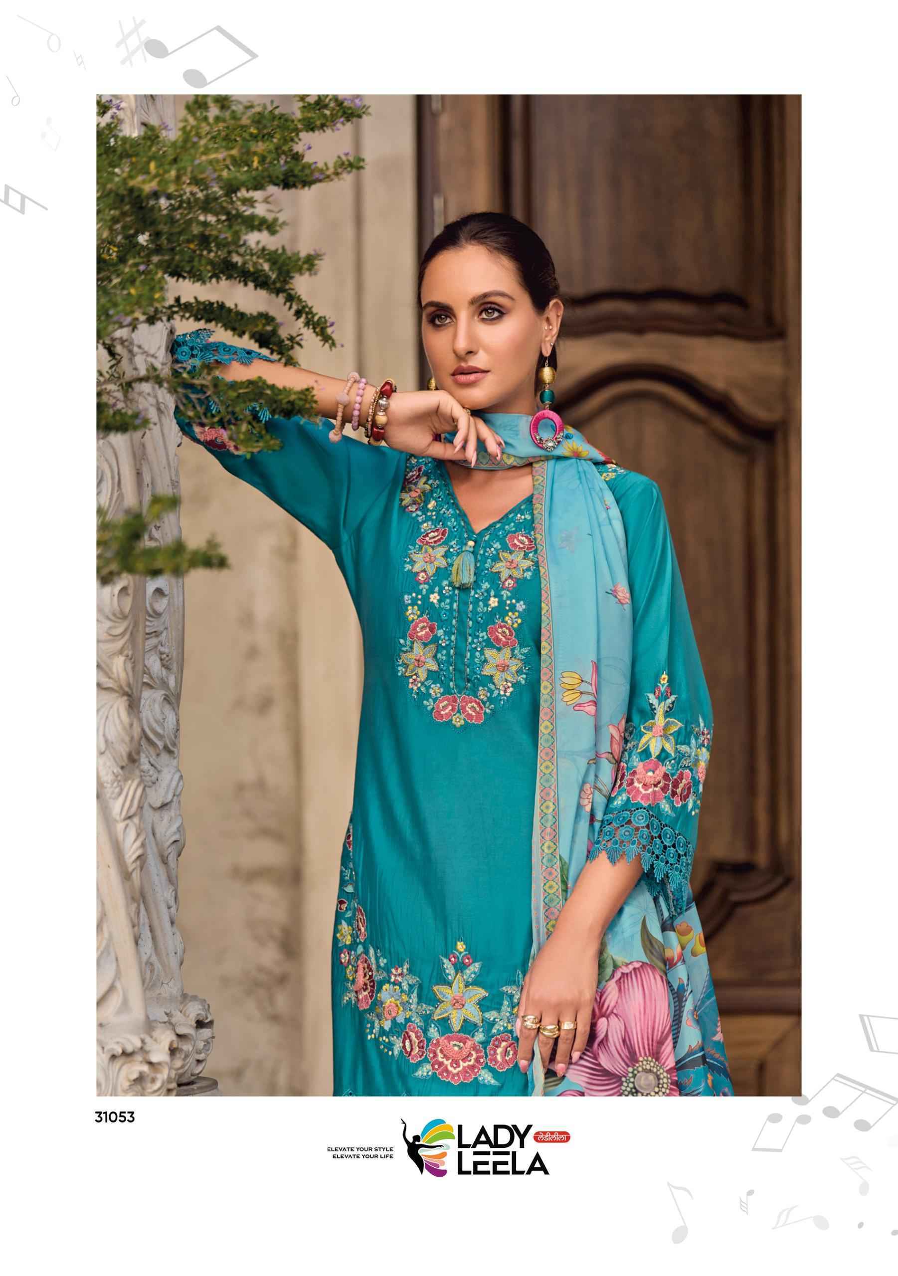 Lady Leela Vara Viscouse Readmade Suit (6 pcs Catalogue)