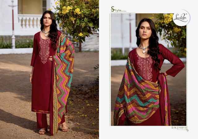 Levisha Nivisha Vol-10 Rayon Dress Material (6 pcs Catalogue)