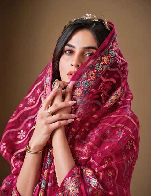 Lily & Lali Brasso Roman Silk Readymade Suit (6 pcs Catalogue)