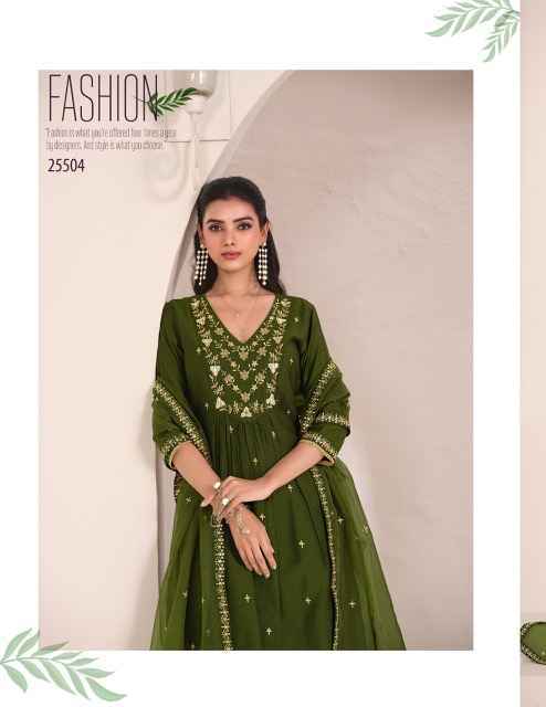 Lily & Lali Zari Viscouse Readymade Suit (6 pcs Catalogue)