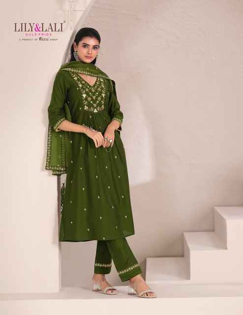 Lily & Lali Zari Viscouse Readymade Suit (6 pcs Catalogue)