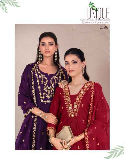Lily & Lali Zari Viscouse Readymade Suit (6 pcs Catalogue)