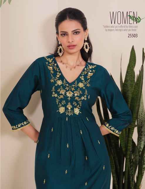 Lily & Lali Zari Viscouse Readymade Suit (6 pcs Catalogue)