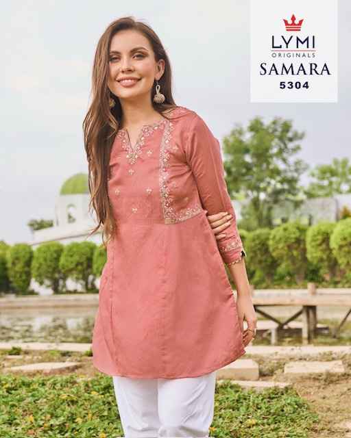 Lymi Samara Short Viscouse Kurti 6 pcs Catalogue