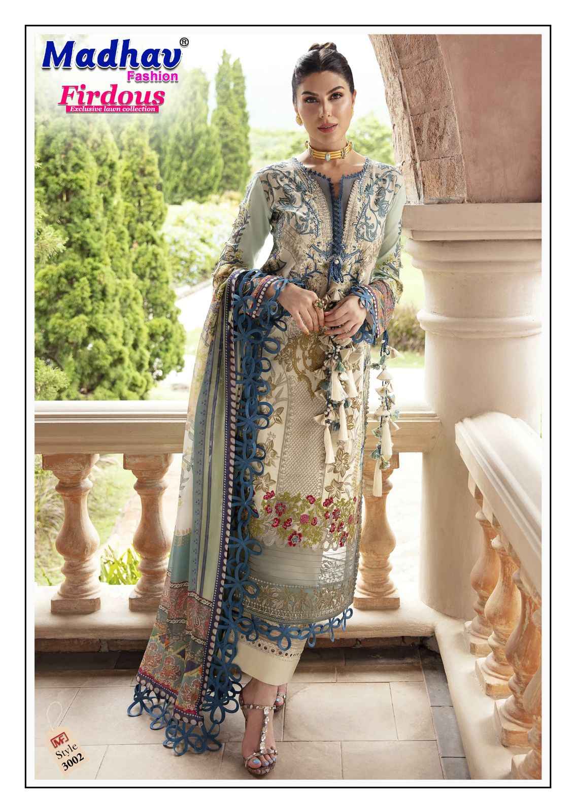 Madhav Fashion Firdous Vol 3 Cotton Dress Material 6 pcs Catalogue