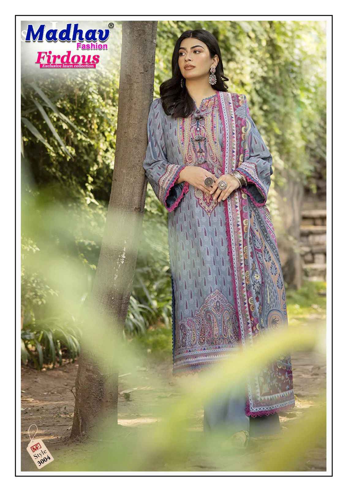 Madhav Fashion Firdous Vol 3 Cotton Dress Material 6 pcs Catalogue