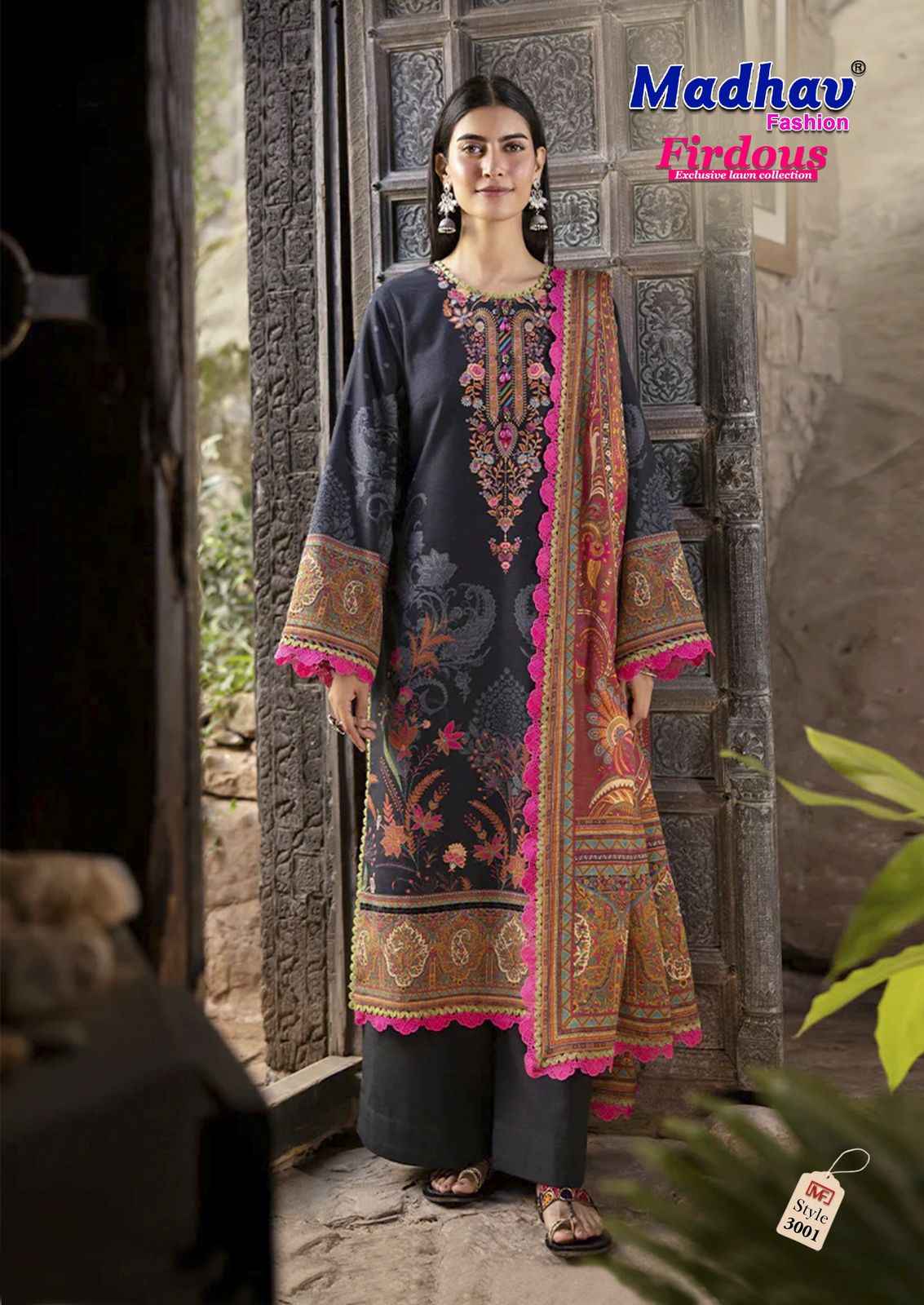 Madhav Fashion Firdous Vol 3 Cotton Dress Material 6 pcs Catalogue