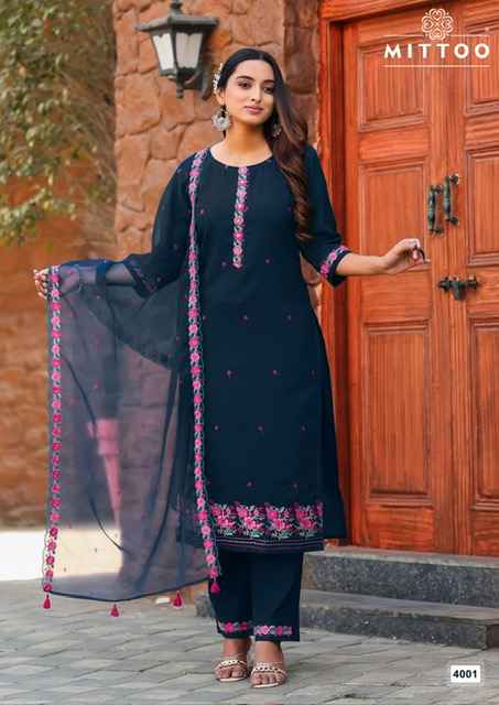 Mittoo Saanj Modal Silk Kurti Combo 5 pcs Catalogue