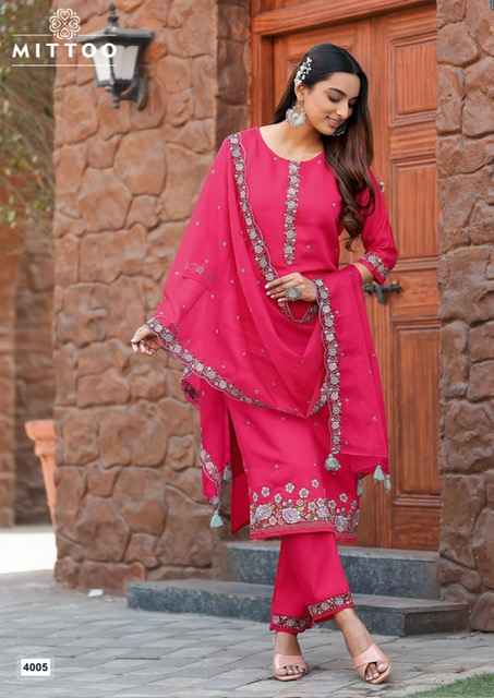 Mittoo Saanj Modal Silk Kurti Combo 5 pcs Catalogue